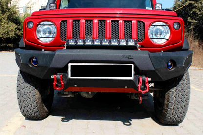 Suzuki Jimny Front Bumper Model-J | Bimbra 4x4  Winch Ready Metal Bumper