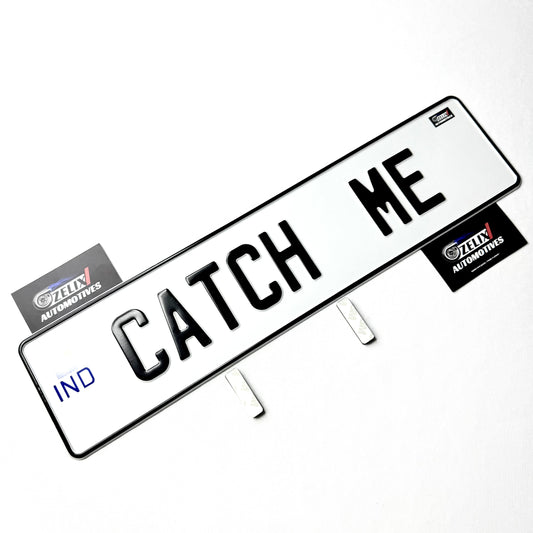 Magnetic Number Plates Pair | License Plates for Cars