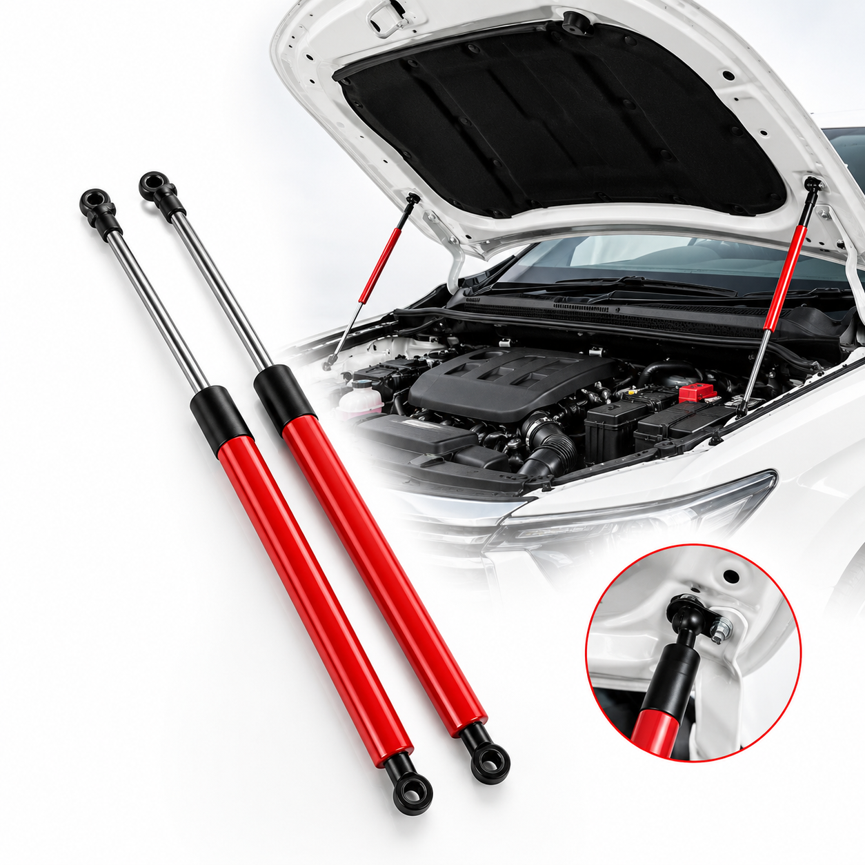 Bonnet Hydraulic Supports For Toyota Fortuner,Hilux,Hycross,Innova Crysta