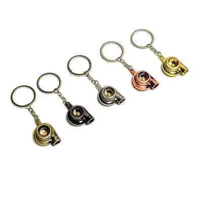 Turbo Car Metal Keychain