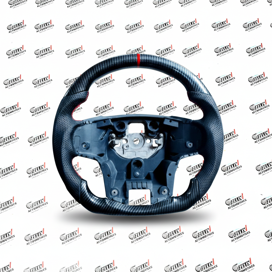 Ford Endeavour Steering Wheel | Aftermarket Carbon Fiber Finish
