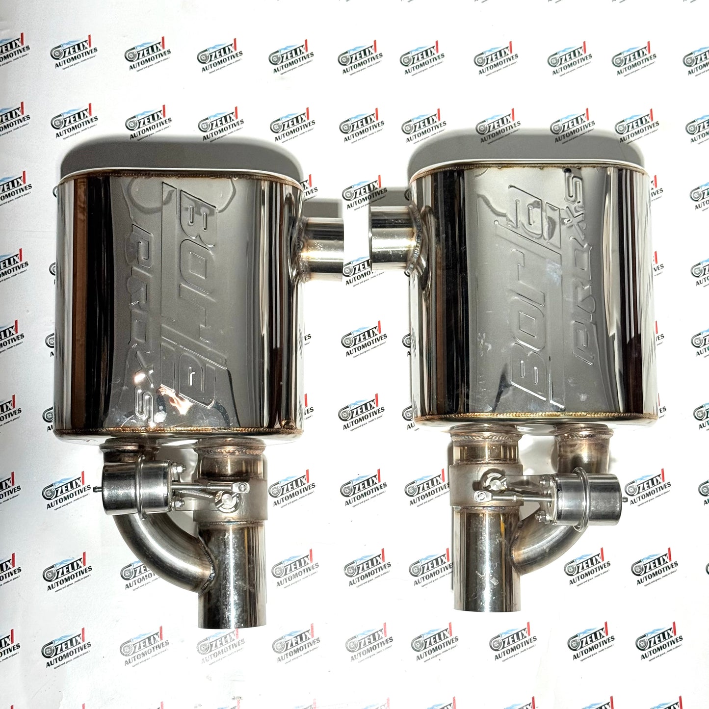 Borla Valvetronic  Single Tip Exhaust with Side Inlet - Aftermarket Upgrade