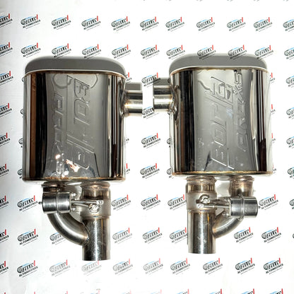 Borla Valvetronic  Single Tip Exhaust with Side Inlet - Aftermarket Upgrade