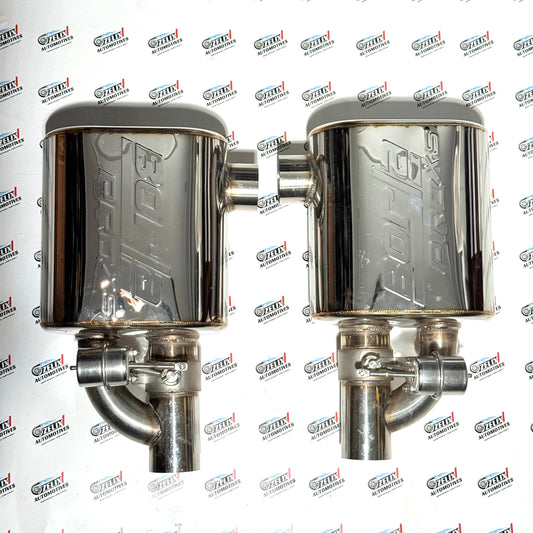 Borla Valvetronic  Single Tip Exhaust with Side Inlet - Aftermarket Upgrade