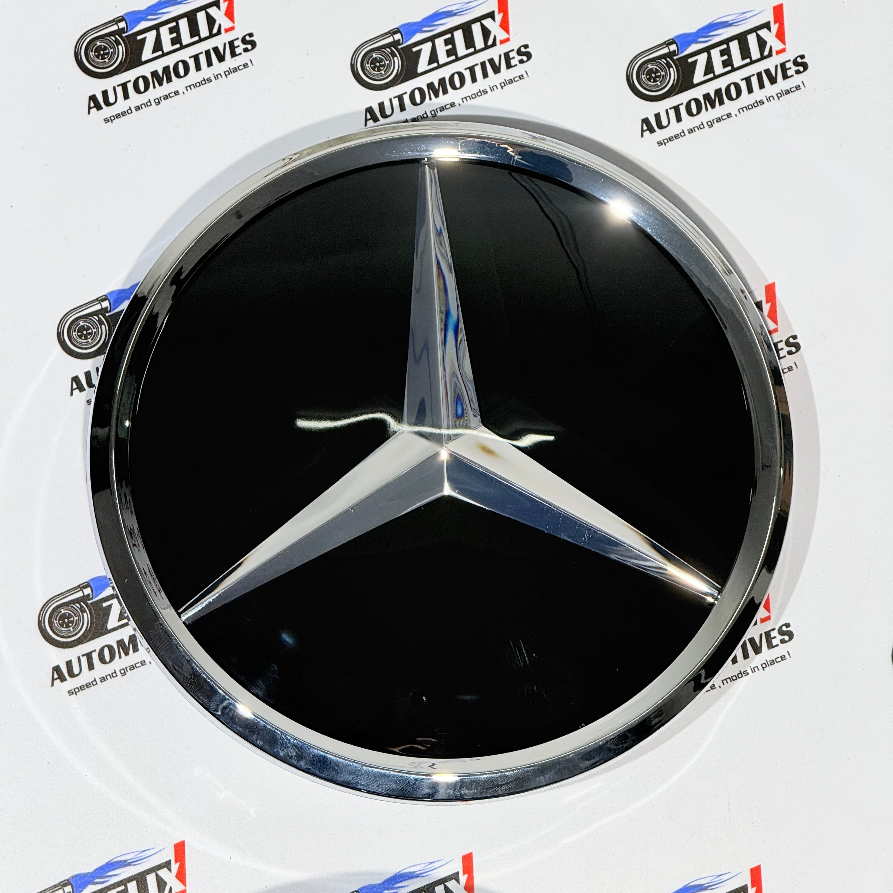 Mercedes-Benz Front Grille Glowing LED Logo | Compatible with W204