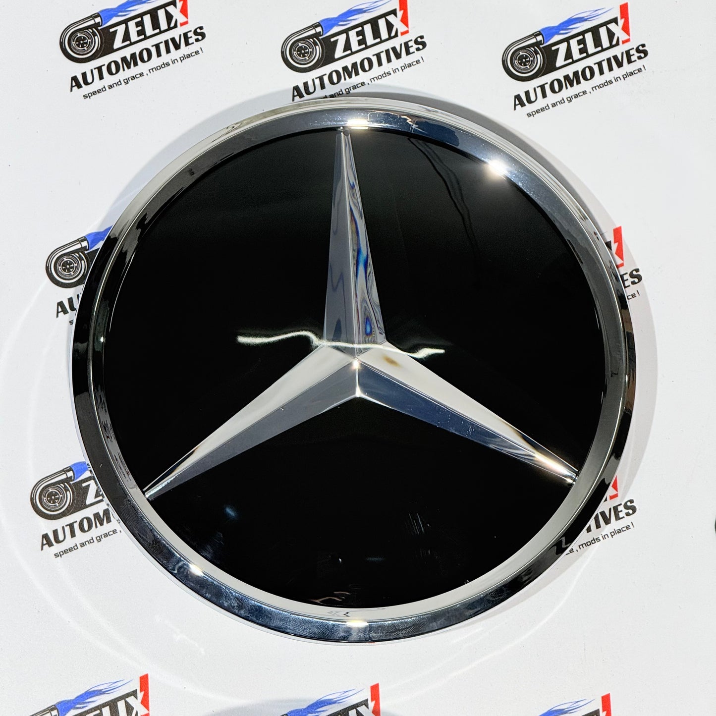 Mercedes Benz Hood Emblem with Integrated LED Light | Compatible With W204 and W205