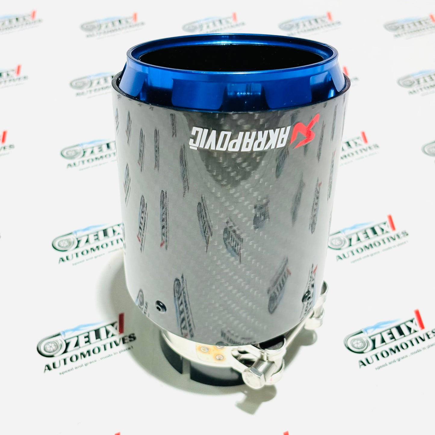 Akrapovic Single Exhaust Tip | Carbon Fiber Finish with New Outlet Design