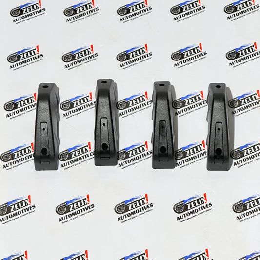 Universal 4-Piece Rear Diffuser | Aftermarket Gloss Black PVC