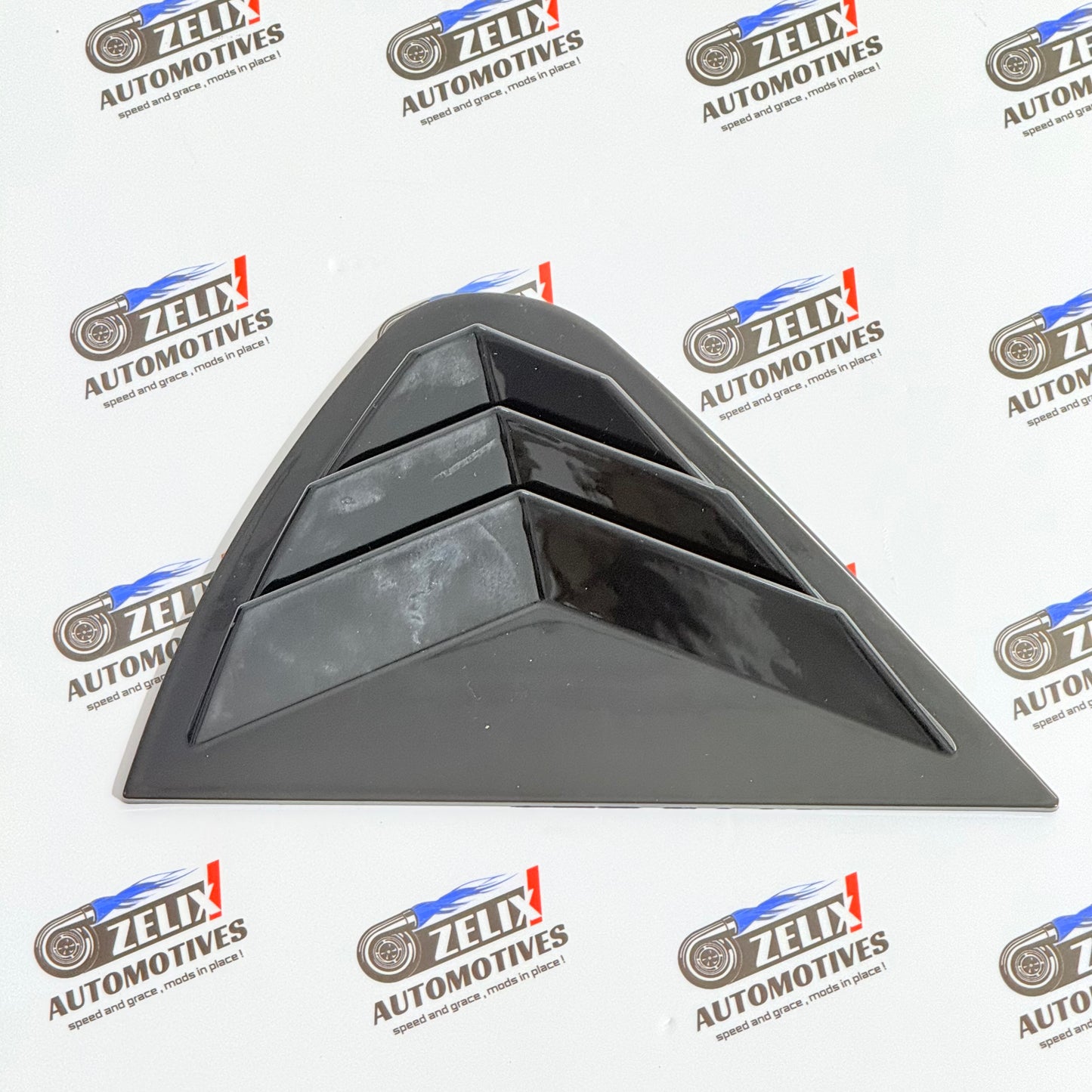 Skoda Superb Window Louvers Glossy Black | Compatible with 2015+ Models