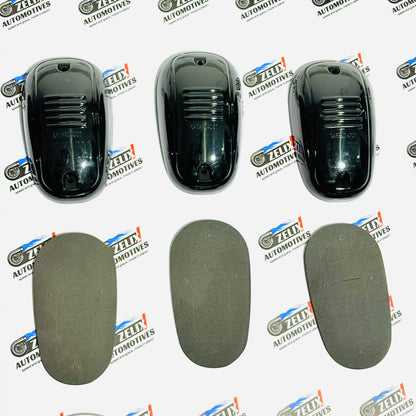 Hummer Style Roof  LED Lights | Smoked Lens Set of-5