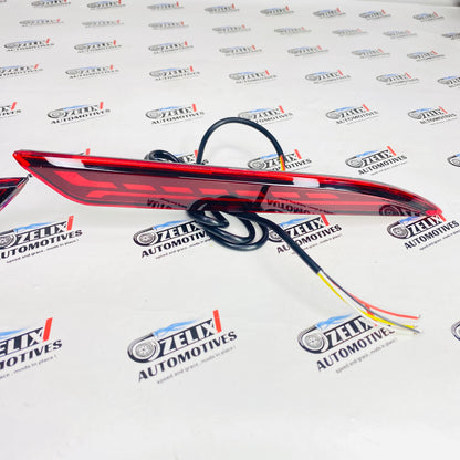 Tata Altroz LED Rear Reflector Lights | Stylish Rear Bumper Brake and  Parking Lamp Set