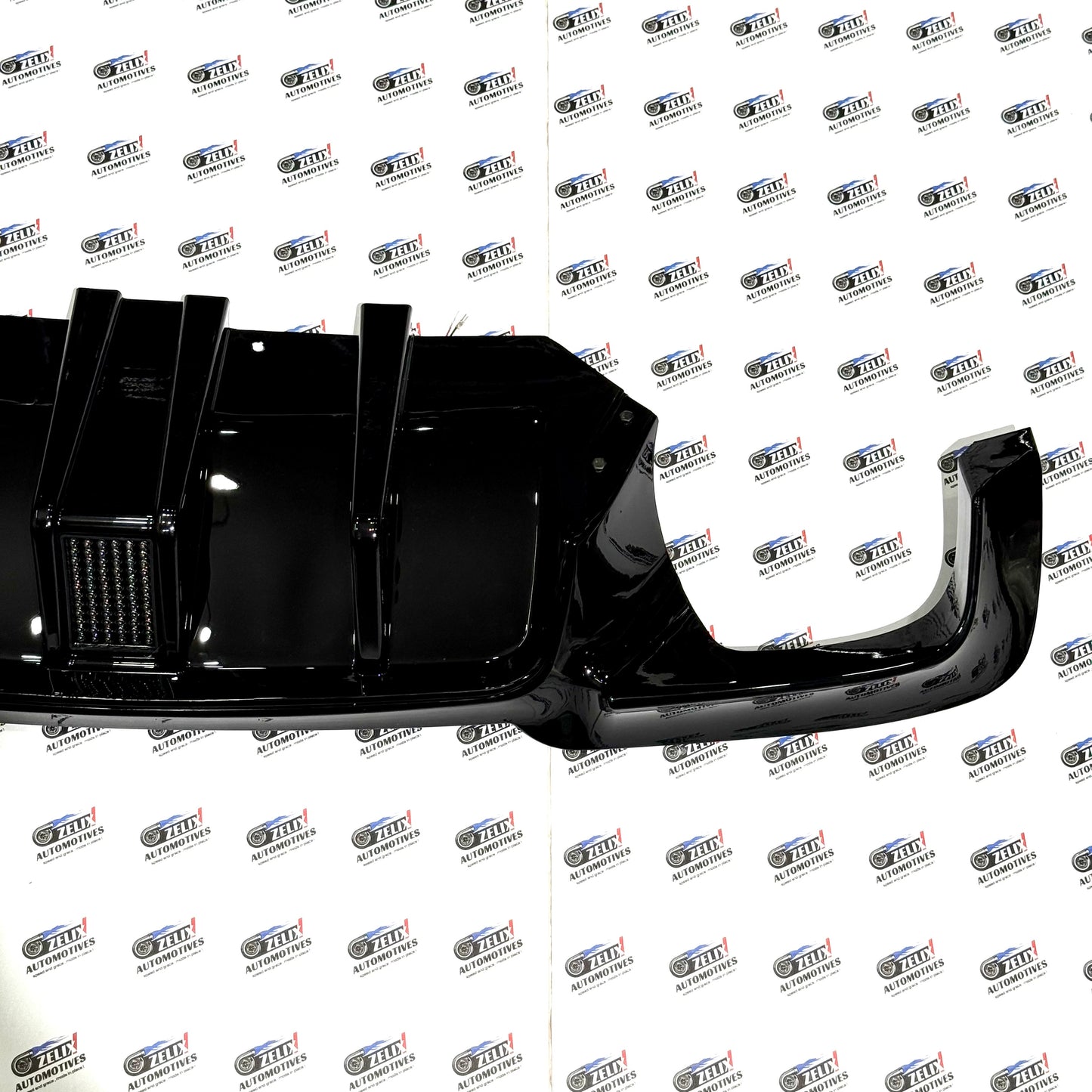 Rear Bumper Diffuser with F1-Style light Compatible With BMW F10 M5-Style