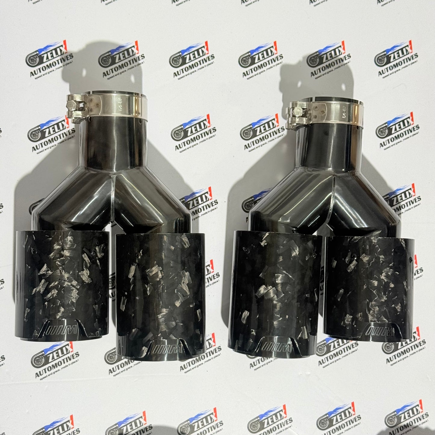 Dual Exhaust Tip BMW M-Style | Universal Fit Sporty Rear Upgrade