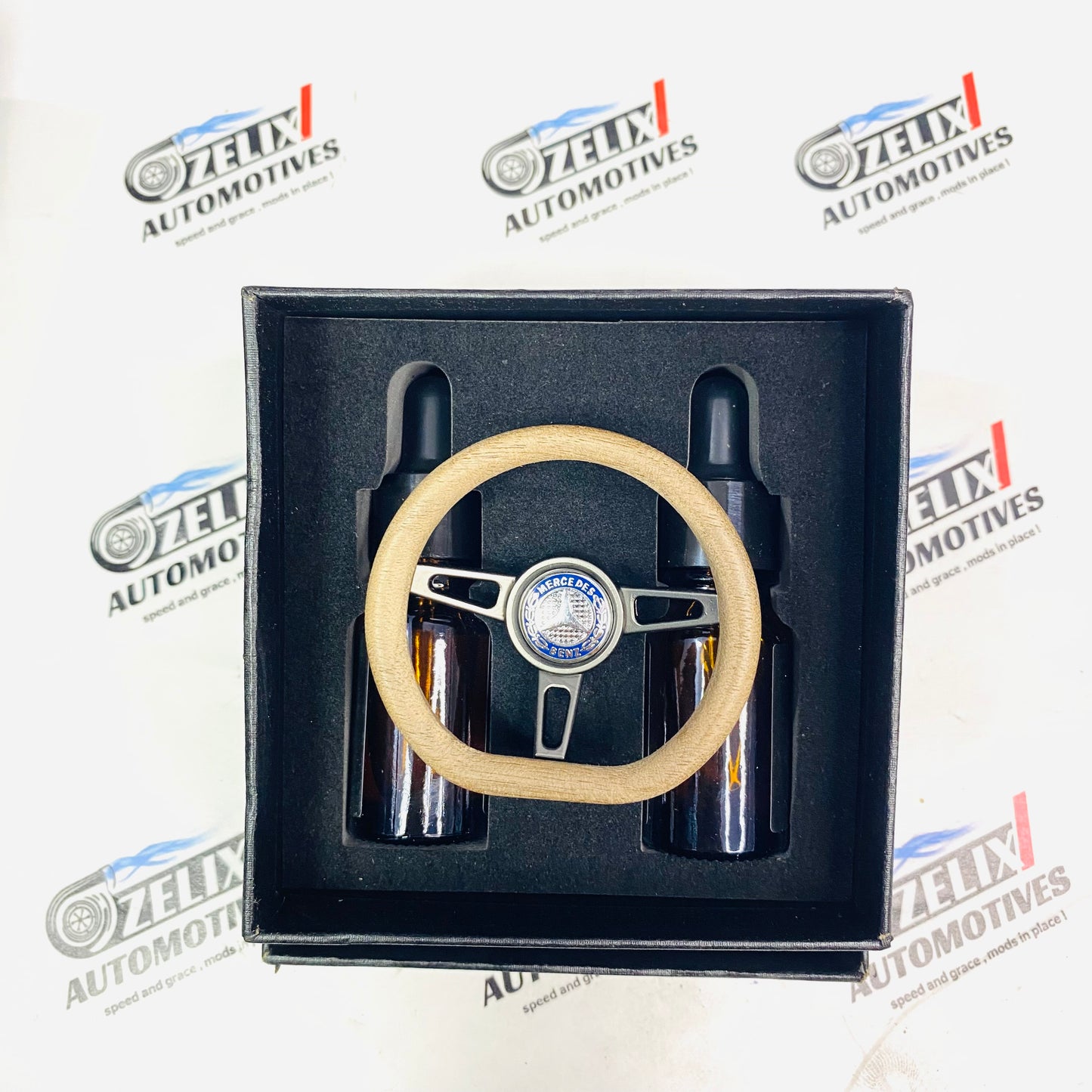 Steering Wheel Style Magnetic AC Vent Perfume