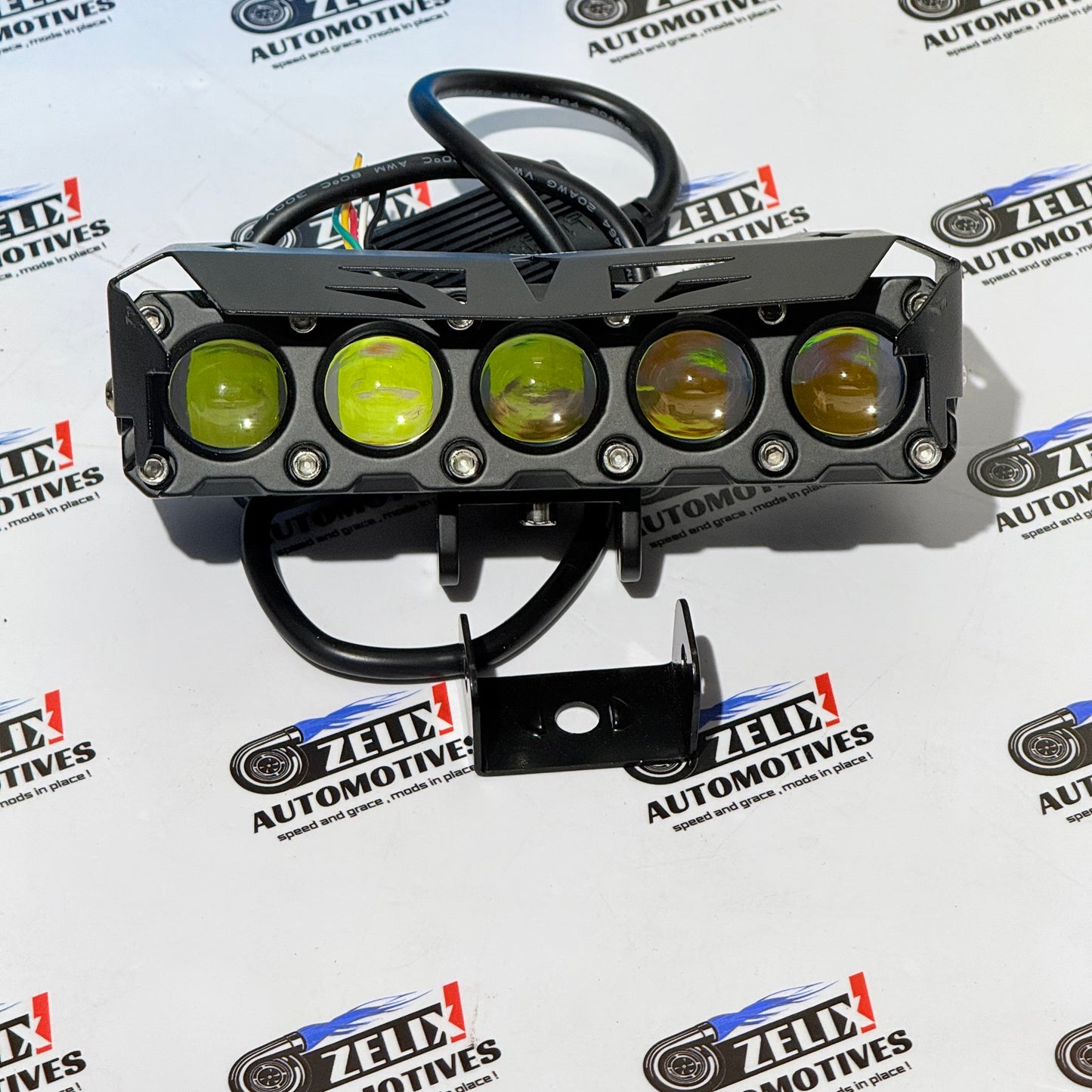 HJG 5-Lens Auxiliary Lights | 150W Mega Drive LED Set
