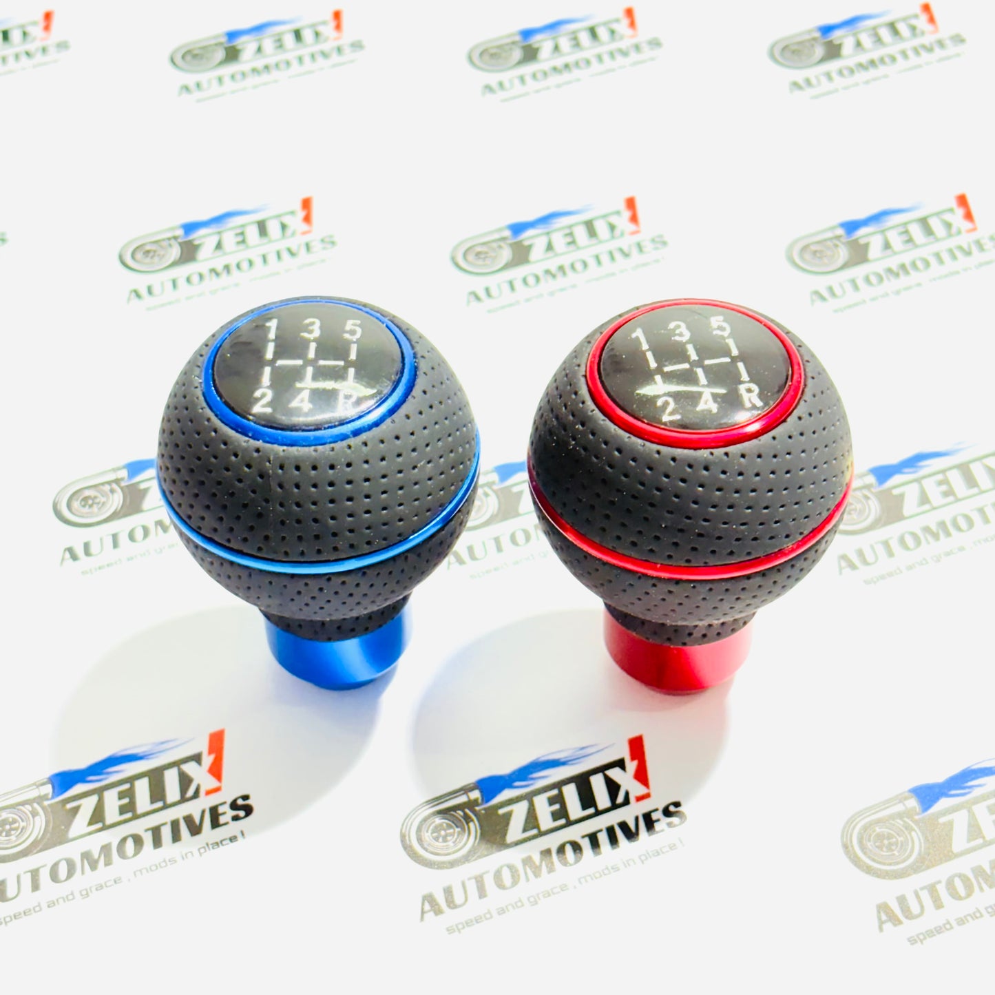 MOMO JDM Style Round Gear Knob | Premium Leather Finish