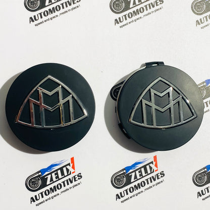 Mercedes-Maybach Complete Emblem Kit | Wheel Caps, Hood Logo & Fender Badges