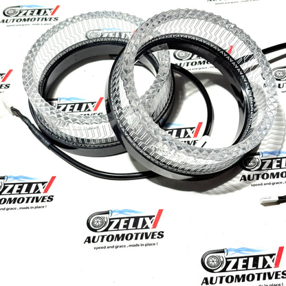 Universal Angel Eyes Halo Ring DRL Kit – Premium LED Headlight Aftermarket
