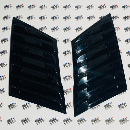 Suzuki Brezza Window Louvers | Glossy Black Finish Fits For 2022+ Models