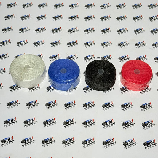 Exhaust Insulating Wrap  | Universal Fit Heat Shield Tape Multiple Colour Options