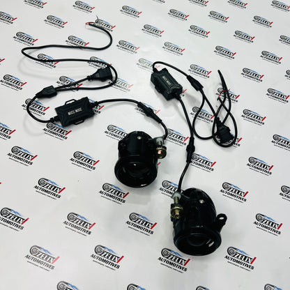 MaxVision Mini LED Fog Lights | Dual Color High Intelligent Lamps