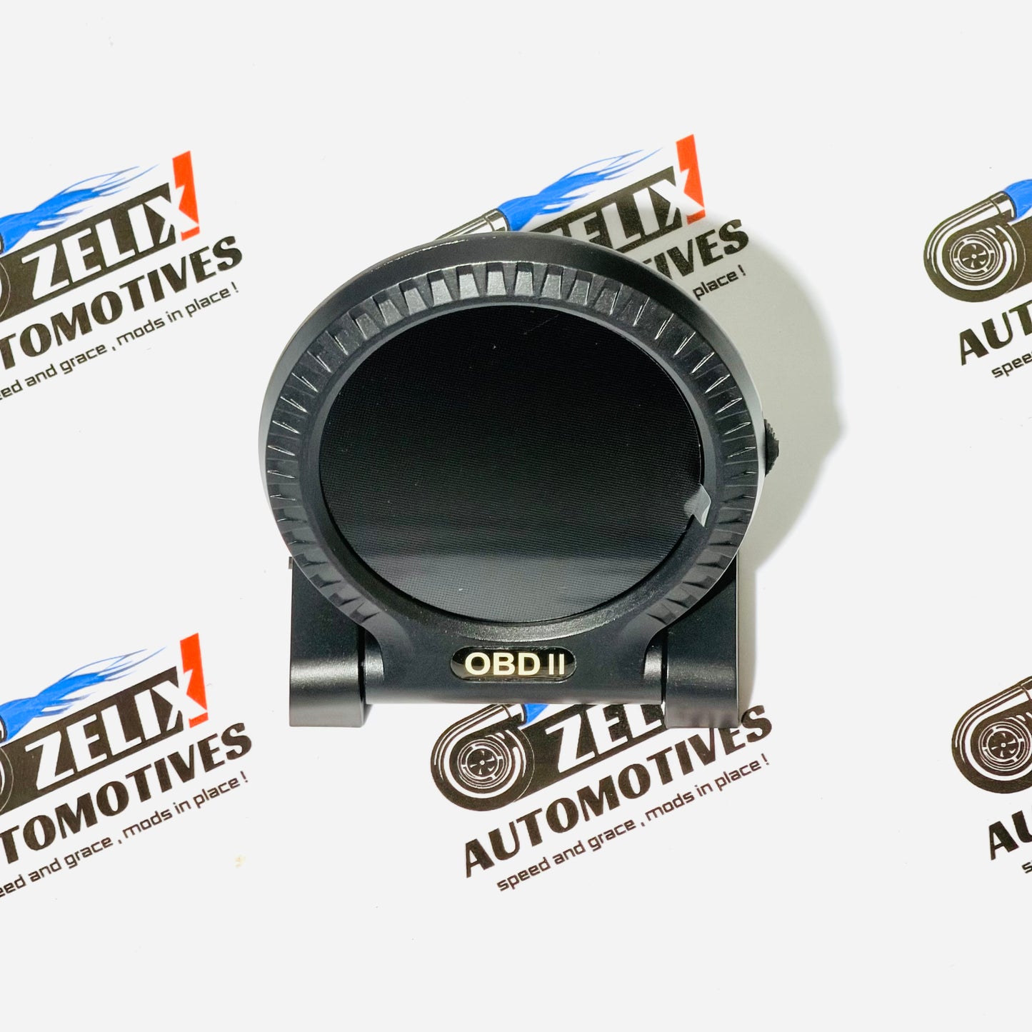 OBD Multi Function LCD Metrer Model F-10 | Compact Round Design | Plug-and-play installation
