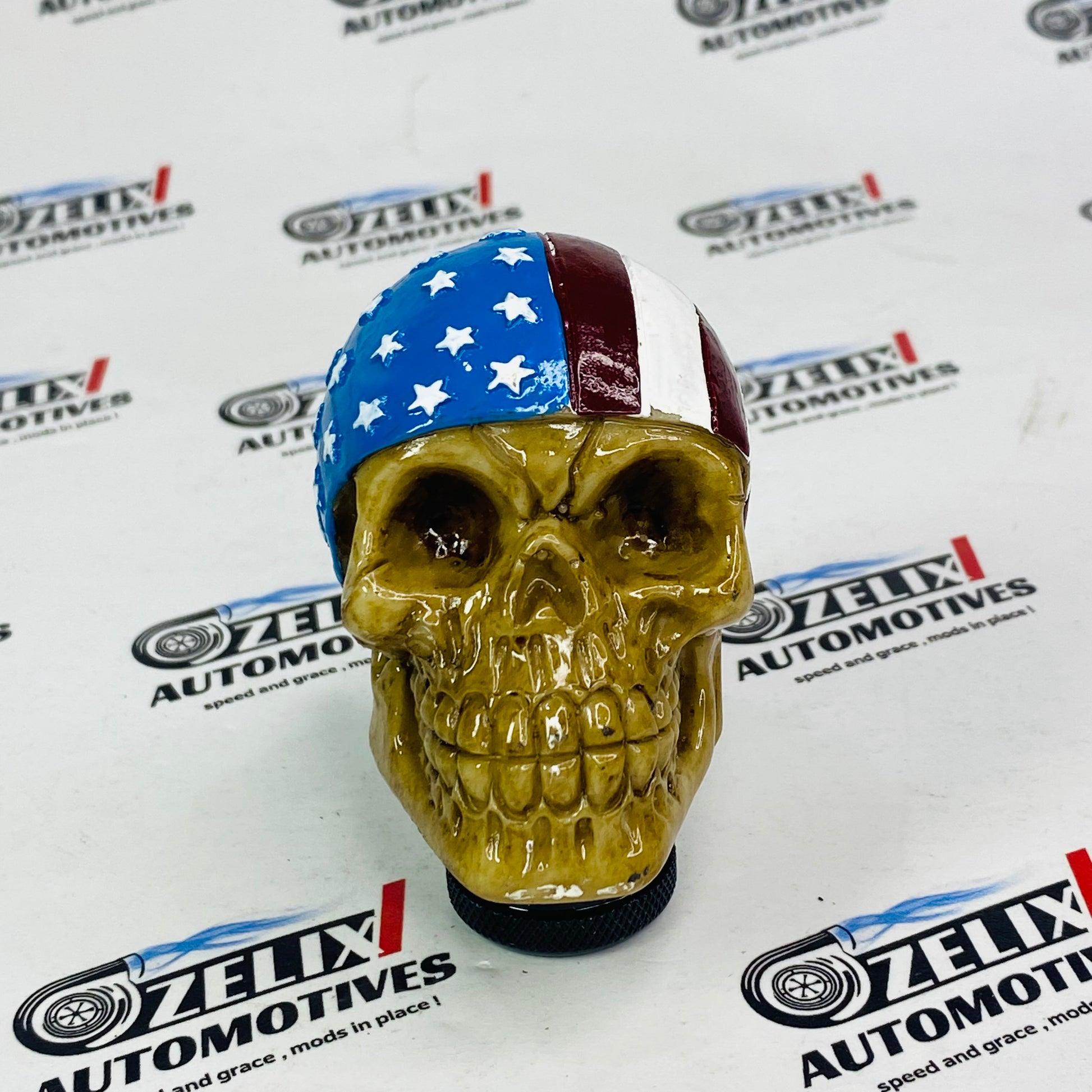 Patriot Skull gear shift knob