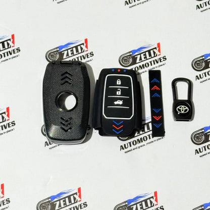 Toyota Key Cover | Premium Design | Multiple Color Options