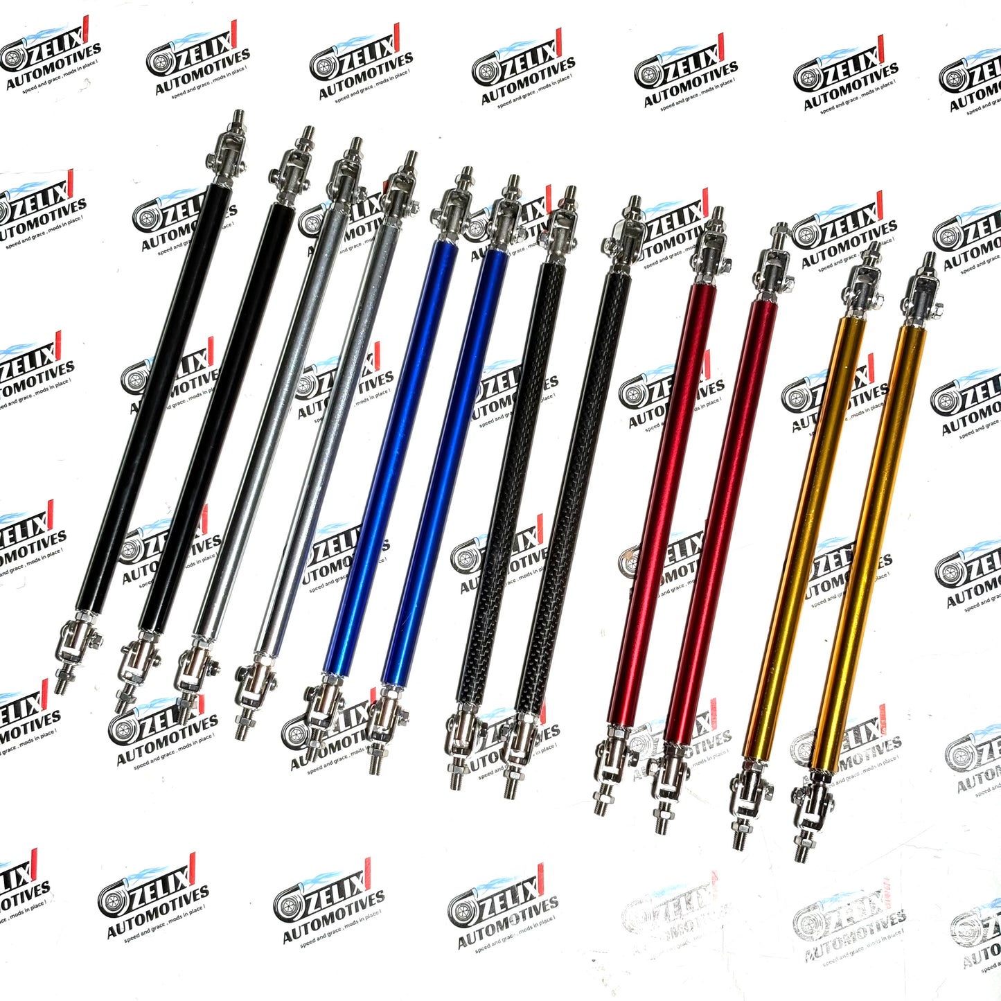 Extendable Splitter Rods | Universal Fit 20cm length in Multiple colour Options