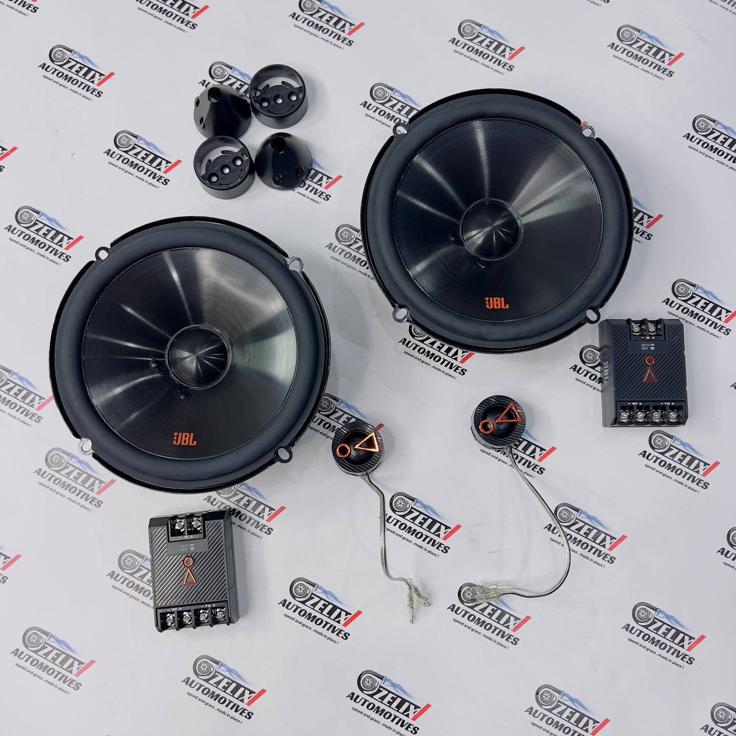 JBL Stage 3 | 6.5 Inch 500W 2 Way Component System Car Speakers