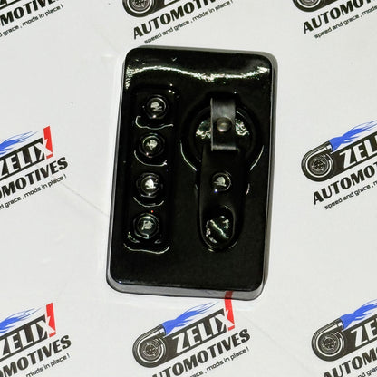 Air Valve Caps Set of 4 with Keychain | Brand Logo Design