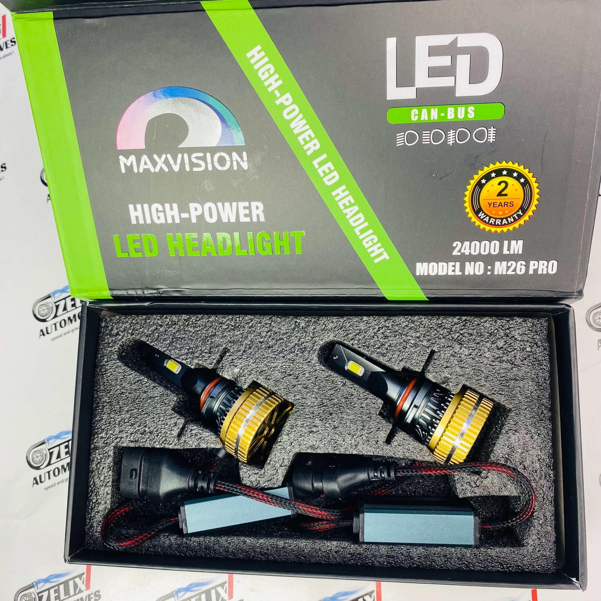 MAXVISION  high-power LED headlight with High brightness