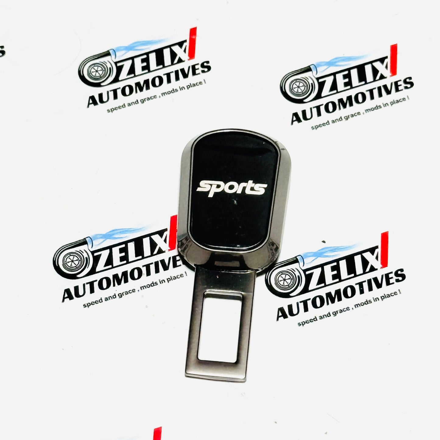 Heavy-Duty Seat Belt Clips | Universal Premium Metal Buckles Sold As Single Pieces