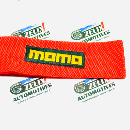 MOMO High-Strength Red Tow Belt | Sporty red racing design