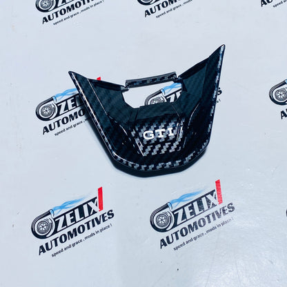 Volkswagen Virtus Steering Wheel Trim with GTI Badge | Premium Aftermarket