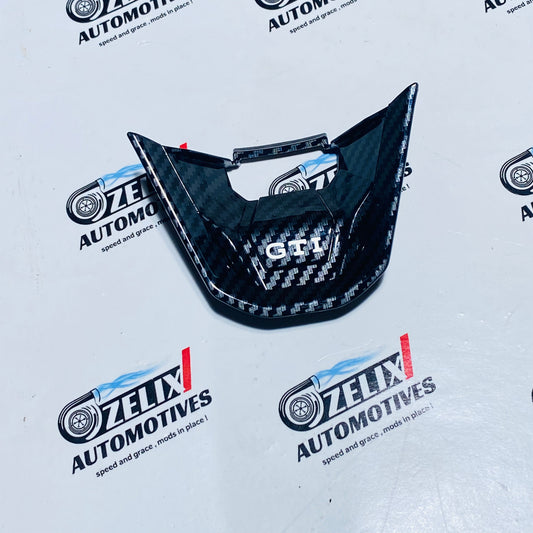 Volkswagen Virtus Steering Wheel Trim with GTI Badge | Premium Aftermarket
