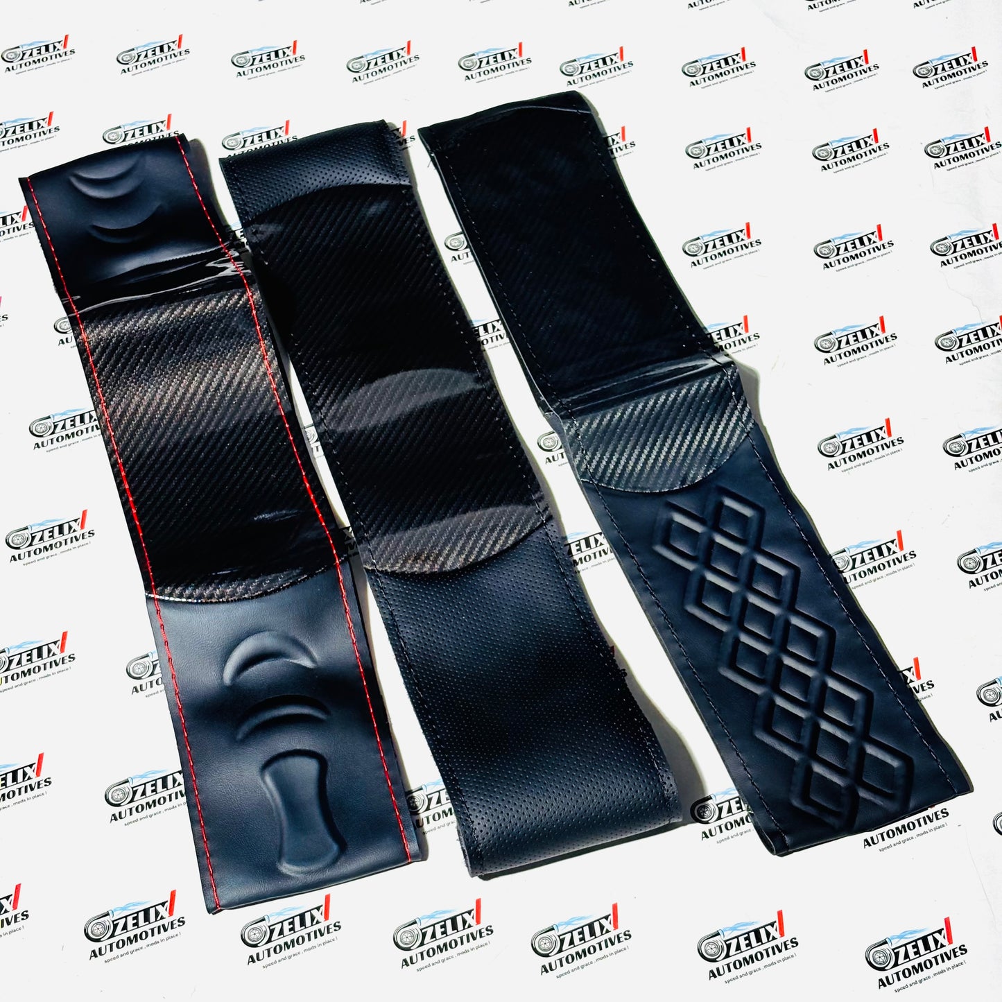 Carbon Fiber Finish Steering Cover | Premium Grip and Style