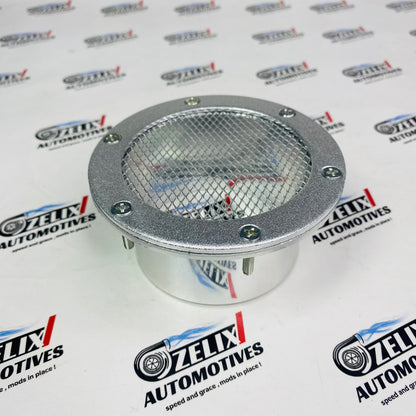 Durable bumper air intake vent in Silver 