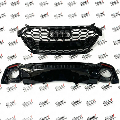 Audi A4 RS-Style Conversion Full Body Kit | Aggressive  Sporty Exterior Design (Fits for 2019-2023 Models )