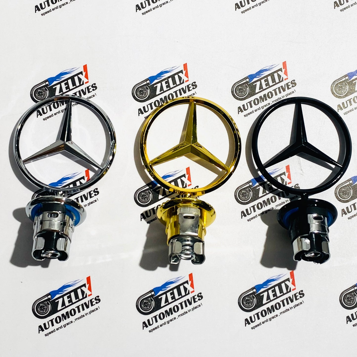 Mercedes-Benz Hood Ornament – Genuine Front Bonnet Emblem Badge