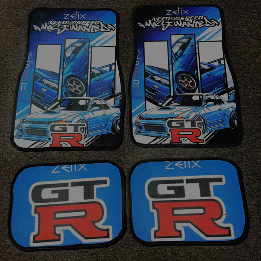 Need For Speed Most Wanted Car Floor Mats | High-quality printed floor mats by Zelix