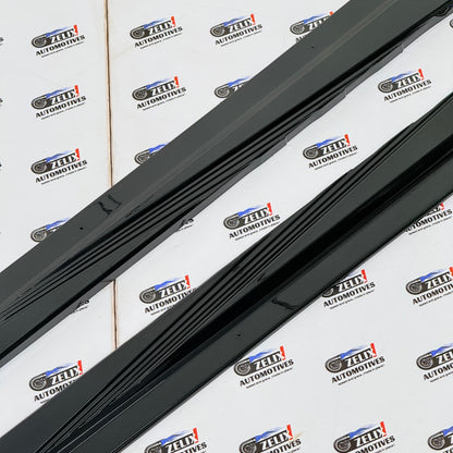Honda City Side Skirts Glossy Black Finish | Enhances Aggressive Side Profile