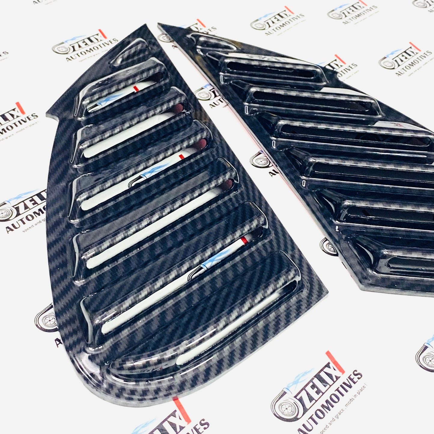 Suzuki Baleno stylish rear window louvers