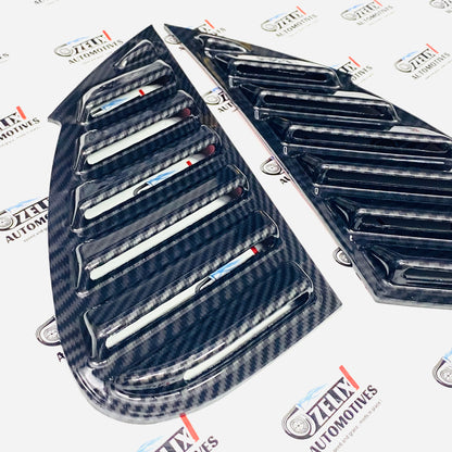 Suzuki Baleno stylish rear window louvers