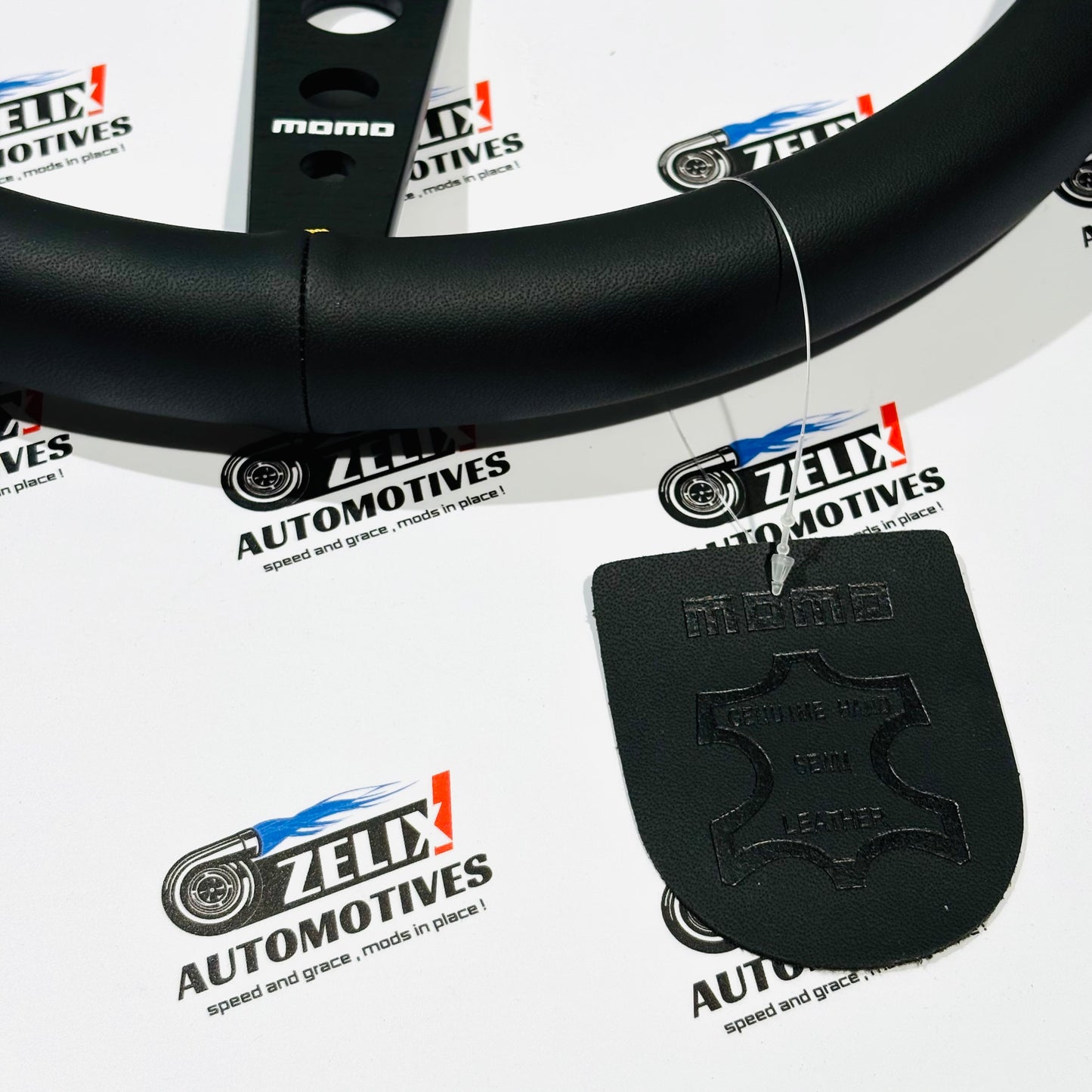 MOMO Hot Wheels Edition Steering Wheel | Premium (Leather/Alcantara) Finish