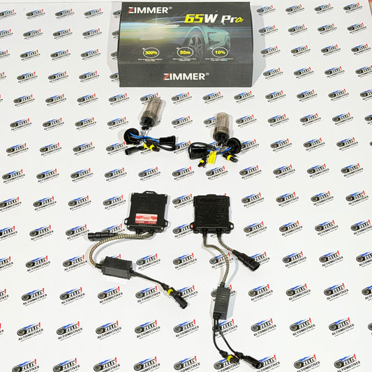 Zimmer  HID Headlight Bulb kit (65W) | High-Performance  Upgrade | Universal Fit