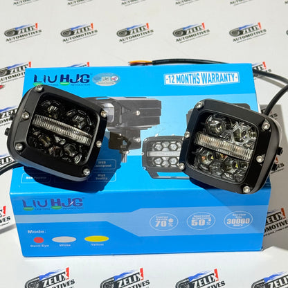 HJG Honeycomb Design 4-Lens Auxiliary Light | Premium Off-Rode Upgrade