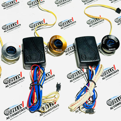 Sparco Engine Start Button | Sporty Finish with Colours  Options