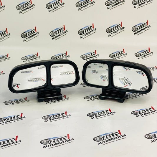 Pair of rear view blind spot assist mirrors