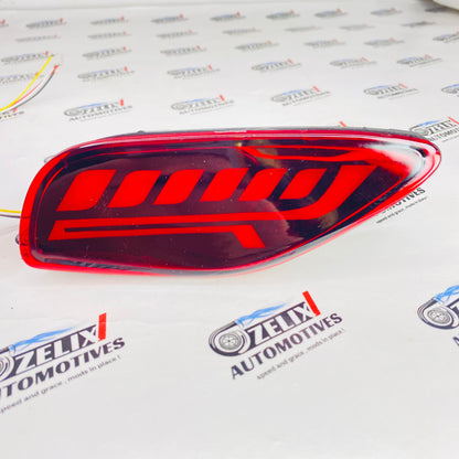 Kia Seltos LED Rear Reflector Lights | Aftermarket Rear Bumper Brake Lamp Set